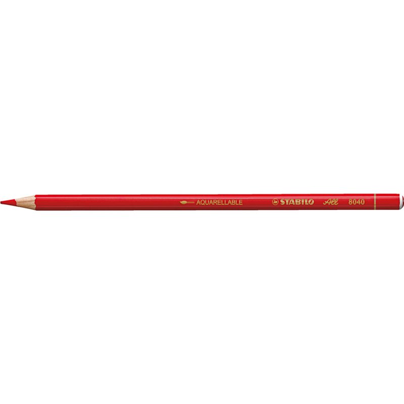 Lápis Stabilo All Multiuso Vermelho 8040