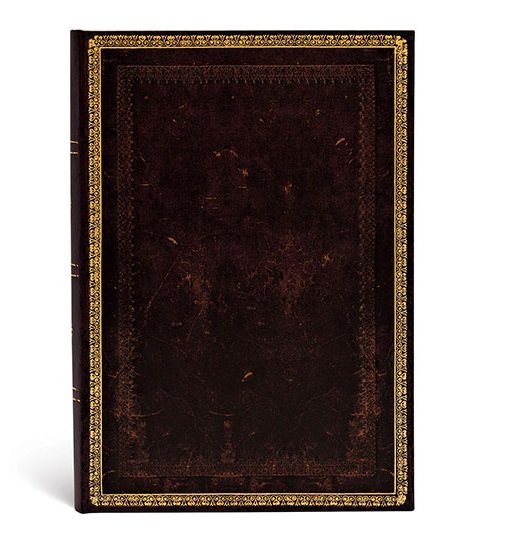 洋書 Caderno Paperblanks Midi Flexis Old Leather 13x18 Pautado