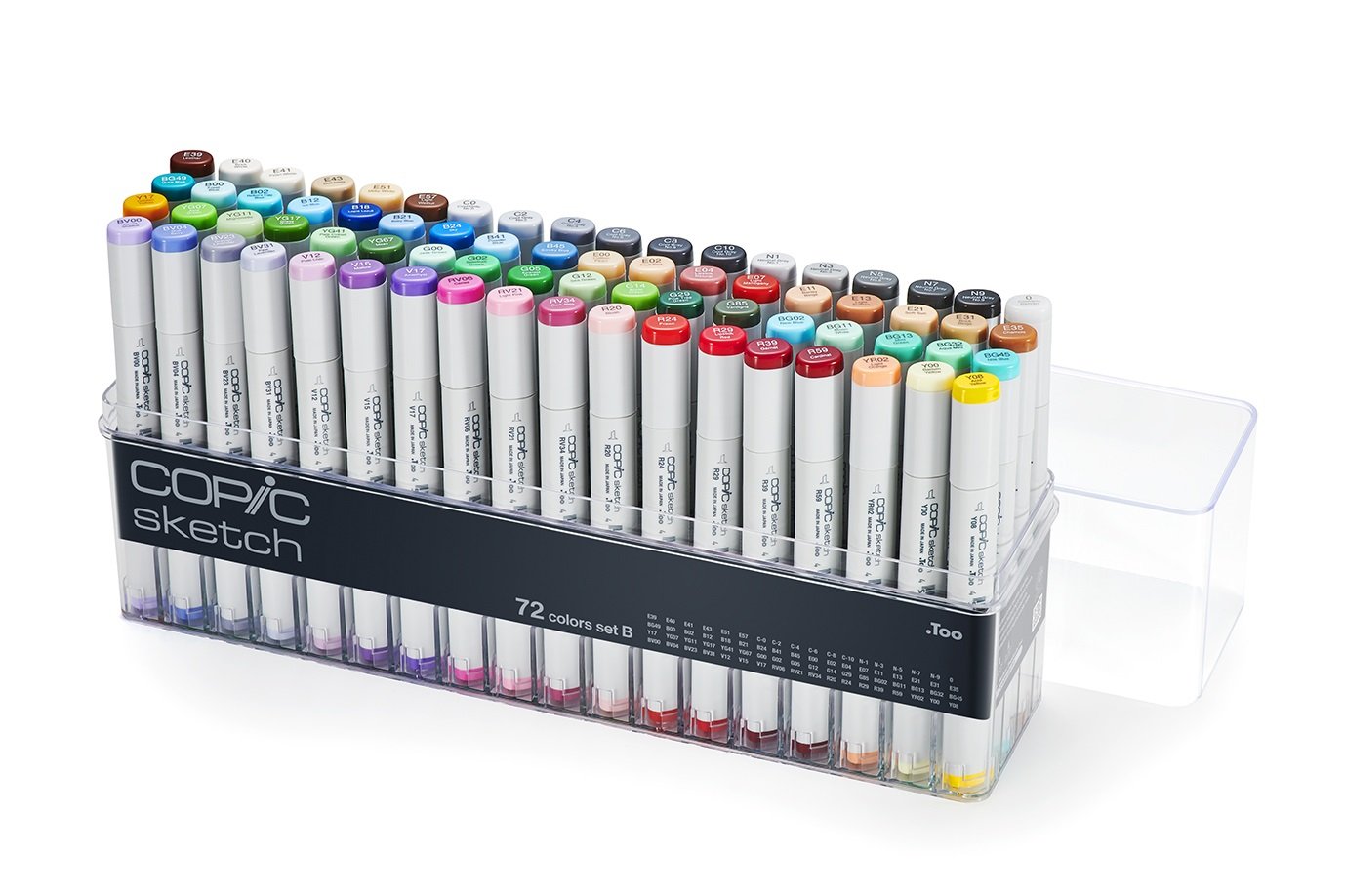 Marcador Copic Sketch Estojo 72 Cores Set B