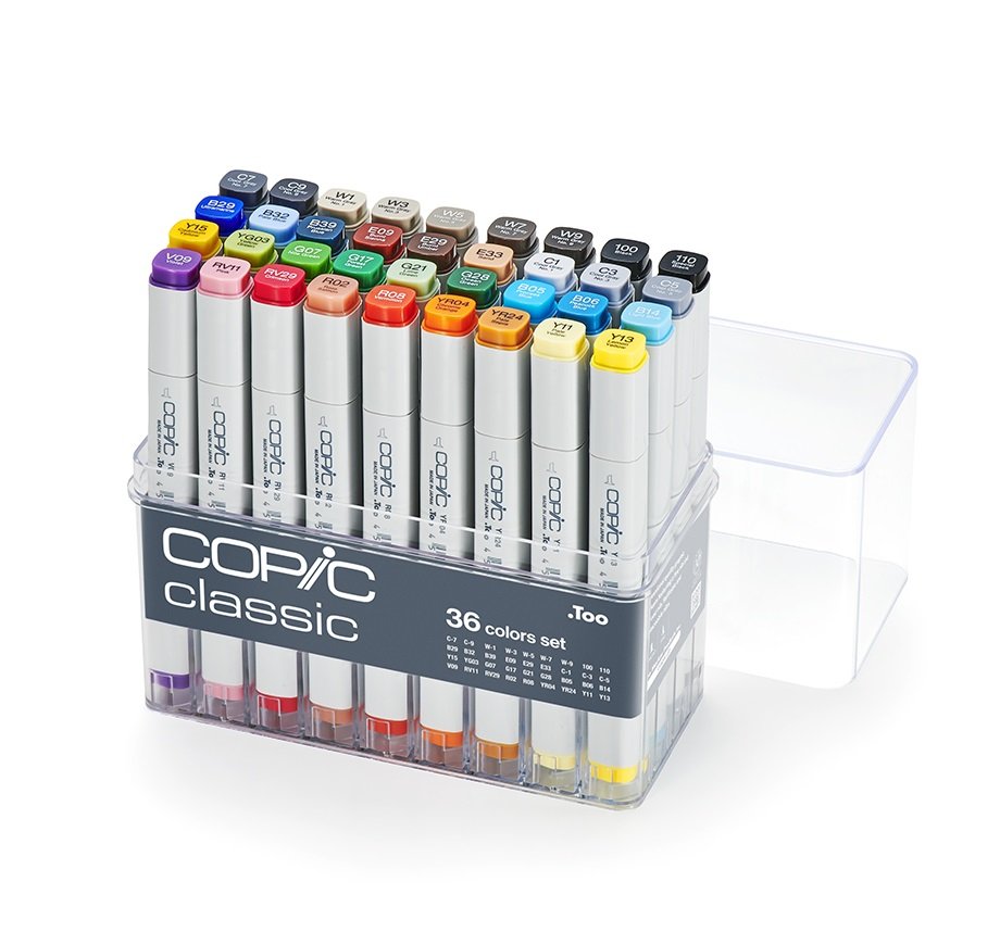 その他 koko72 Marcador Copic Sketch Estojo 72 Cores Set B