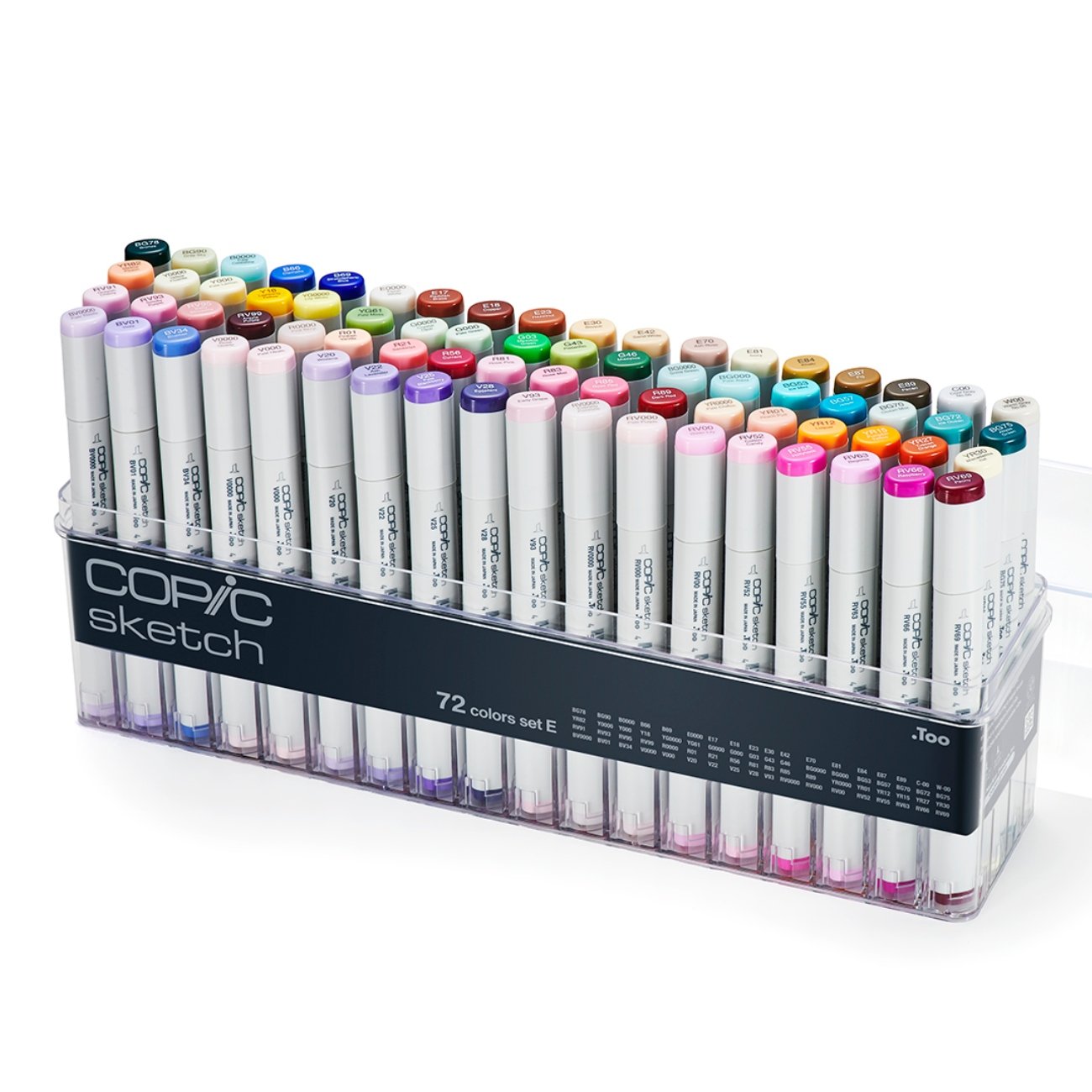 Marcador Copic Sketch Estojo 72 Cores Set E