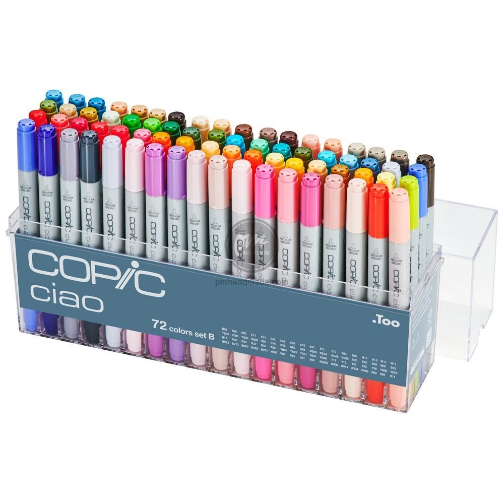 Marcador Copic Ciao Estojo 72 Cores Set B