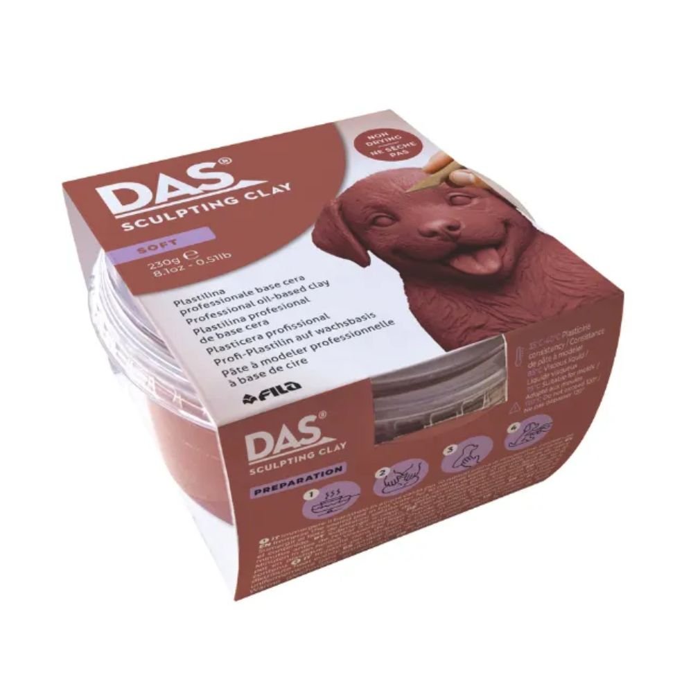 Massa de Modelar Sculpting Clay Medium 230g Cinza Das