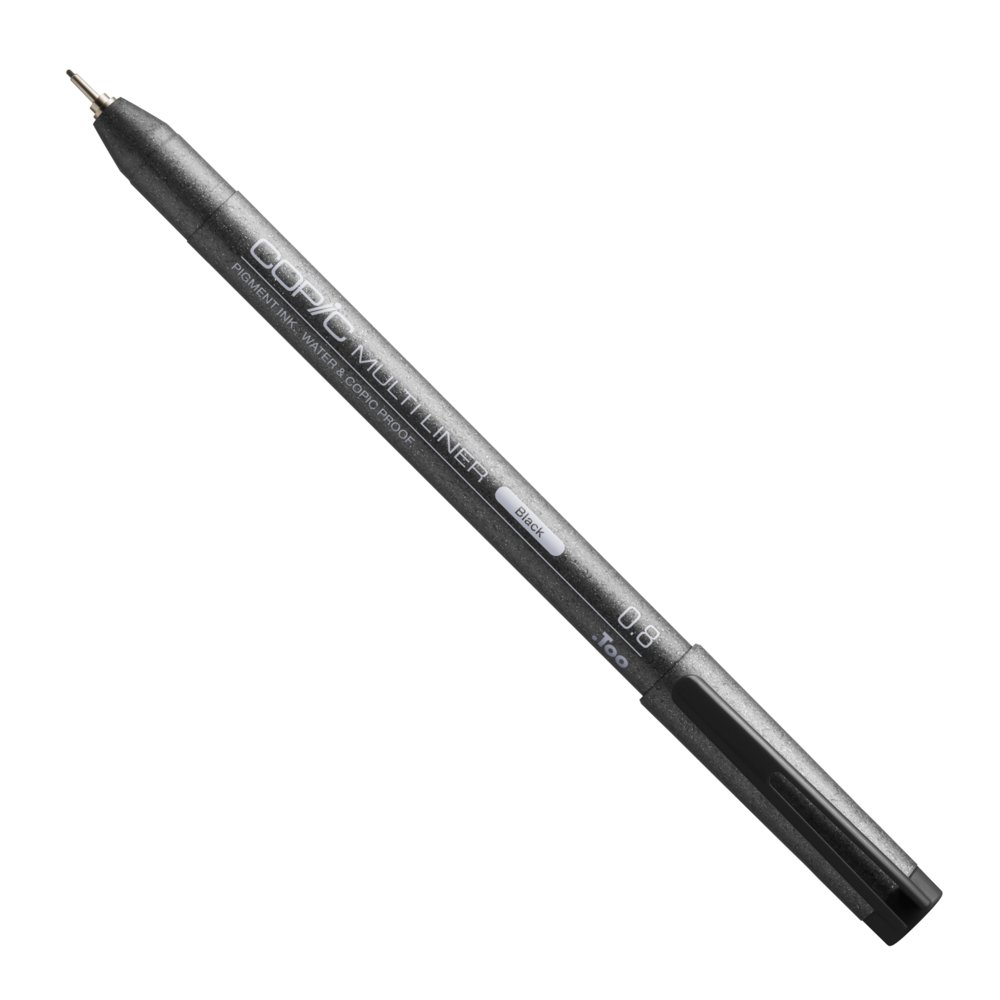 Caneta Multiliner Copic 0.8mm Preto