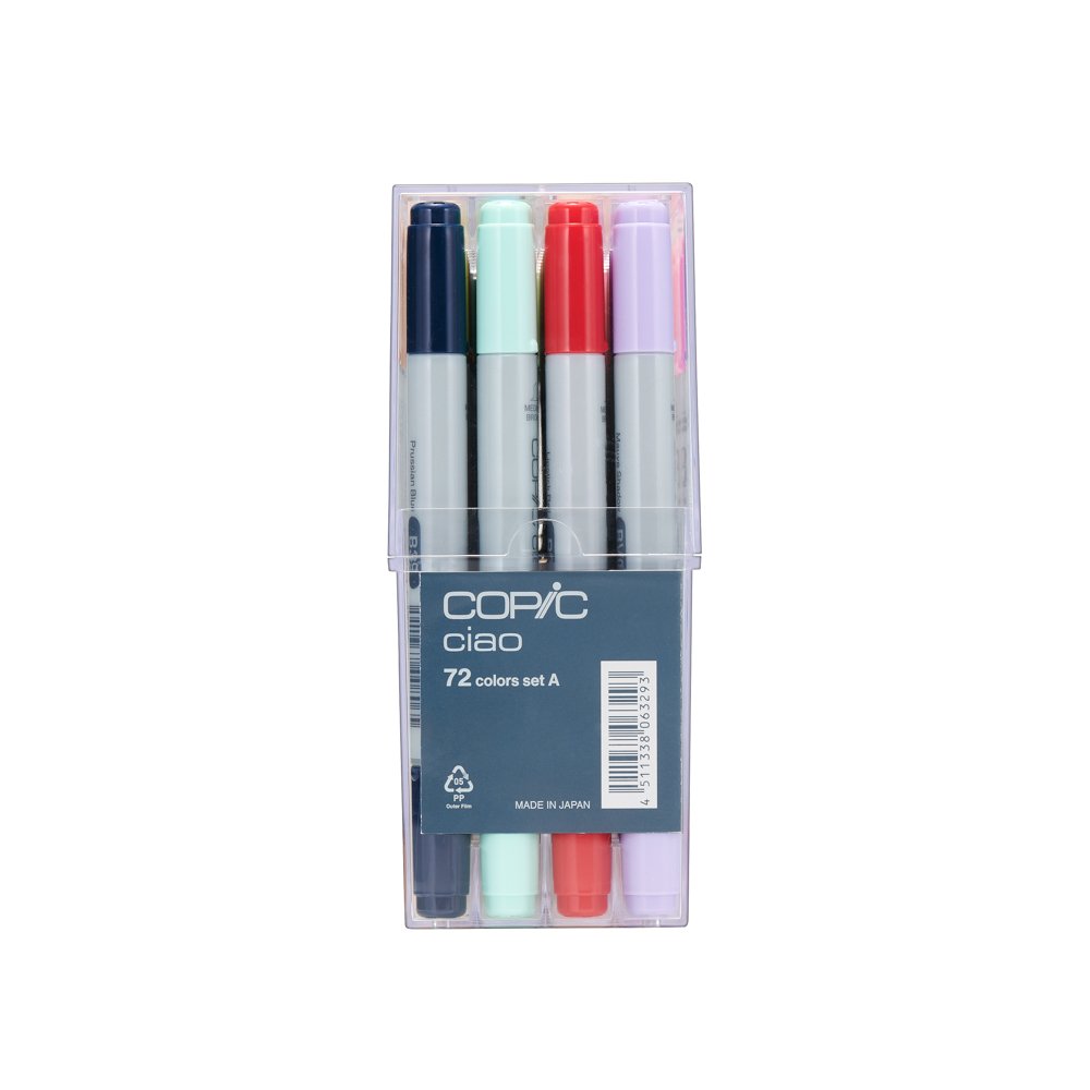 Marcador Copic Ciao Estojo 72 Cores Set A