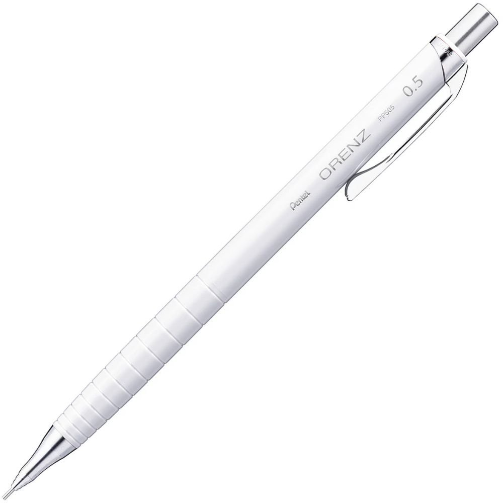 Lapiseira Orenz 0.5mm Transparente Branca XPP505-ANW Pentel